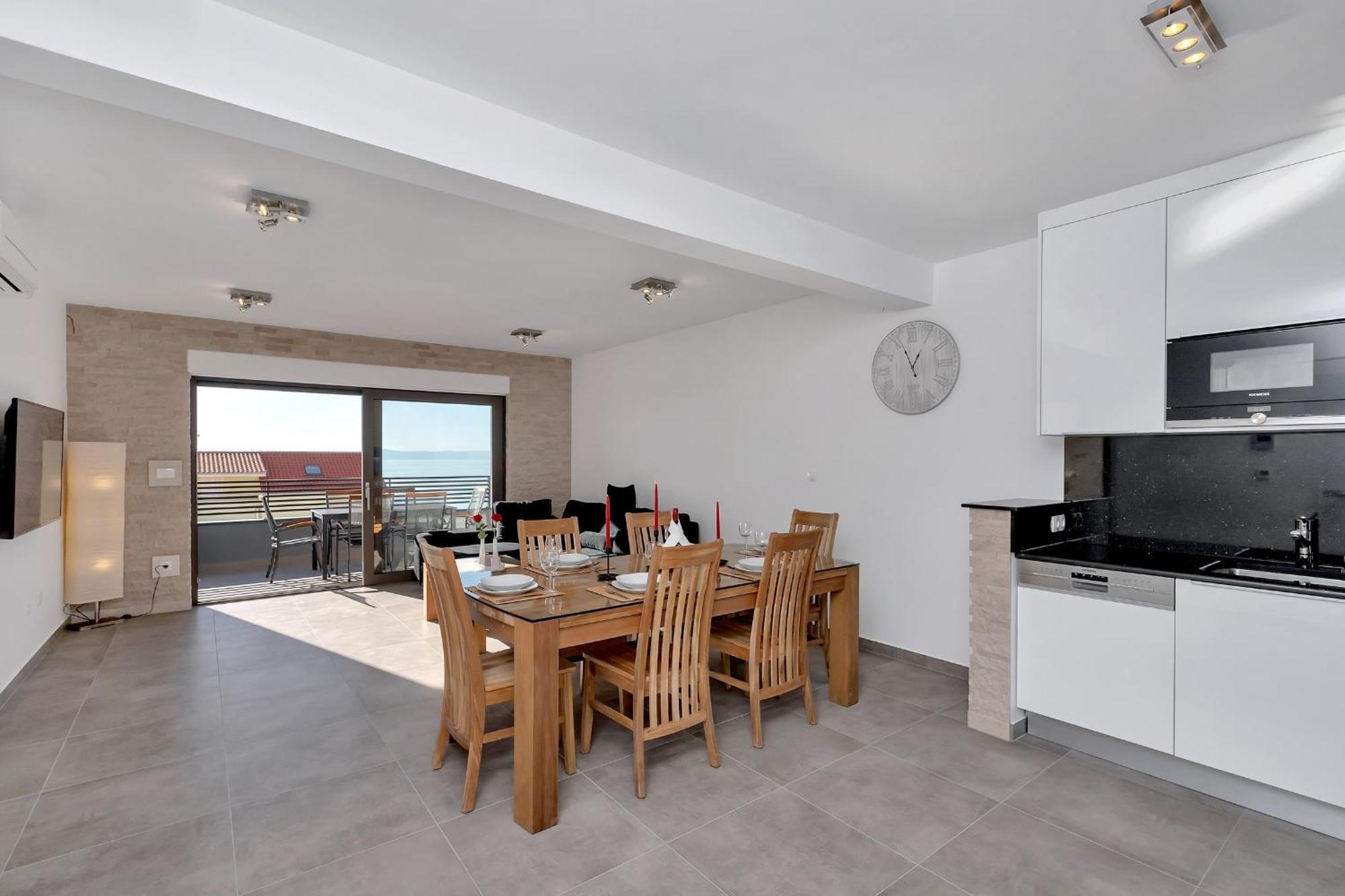 Luxury Apartment Sidro With Free Beach Parking Makarska Exterior foto